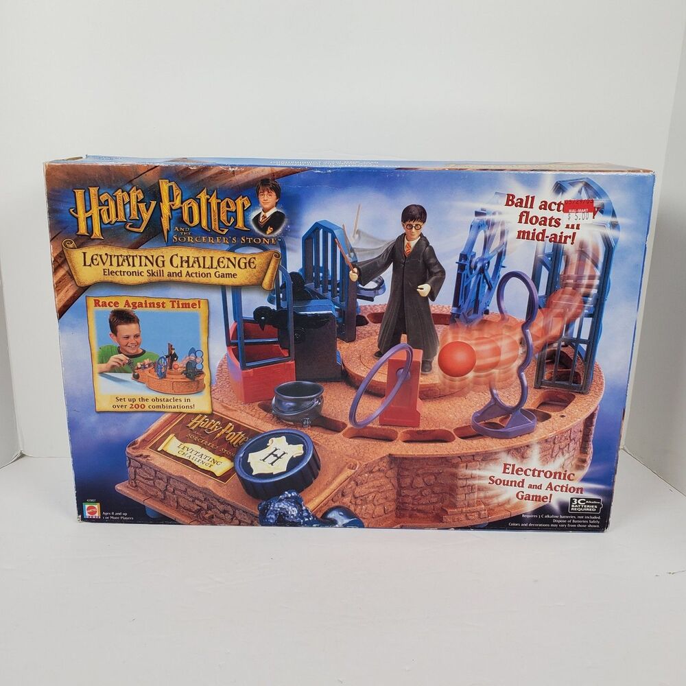 Vintage Harry Potter and the Sorcerer's Stone Levitating Challenge Game 2001